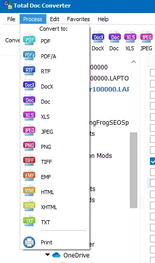 Doc Converter Filter