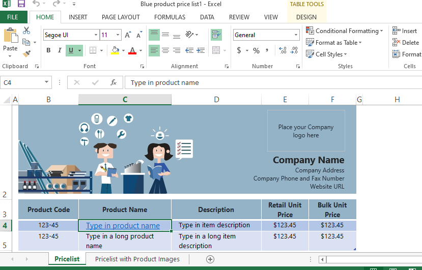 Excel Converter Screen
