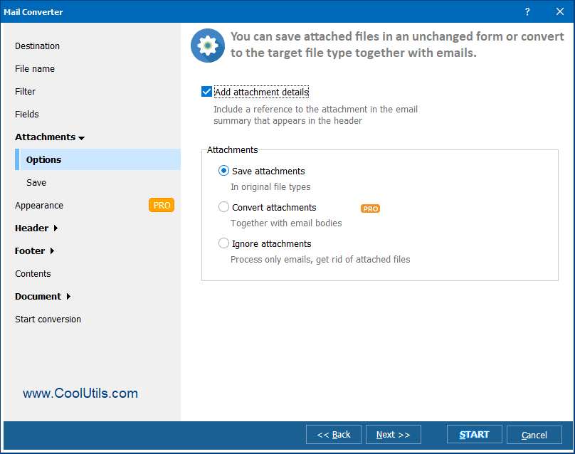 how to convert email