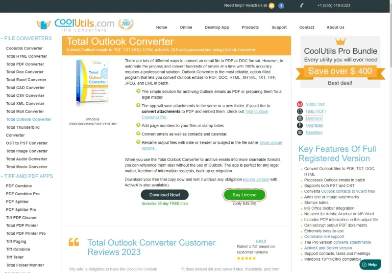 How to Download Total Outlook Converter