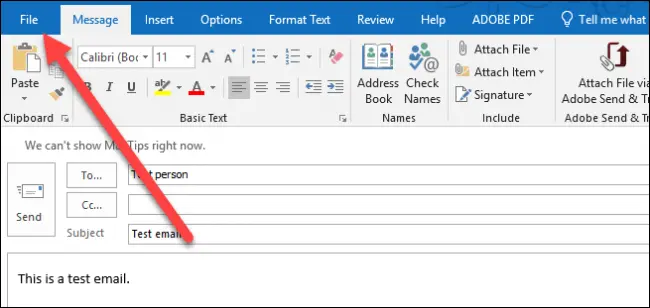 Outlook to PDF