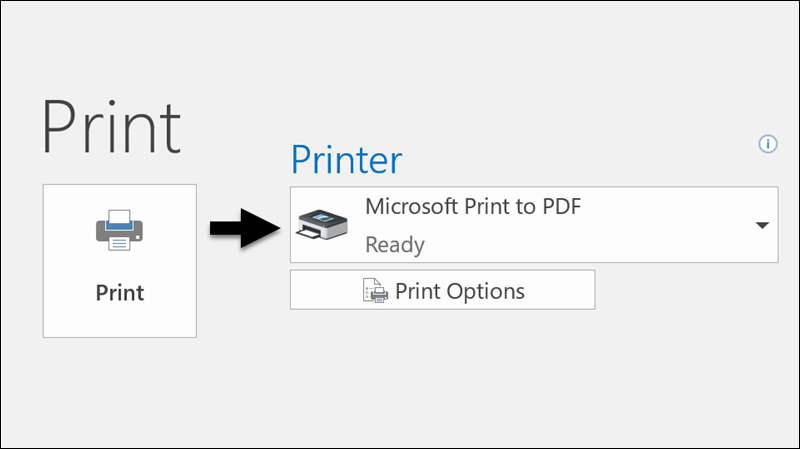 Print to PDF
